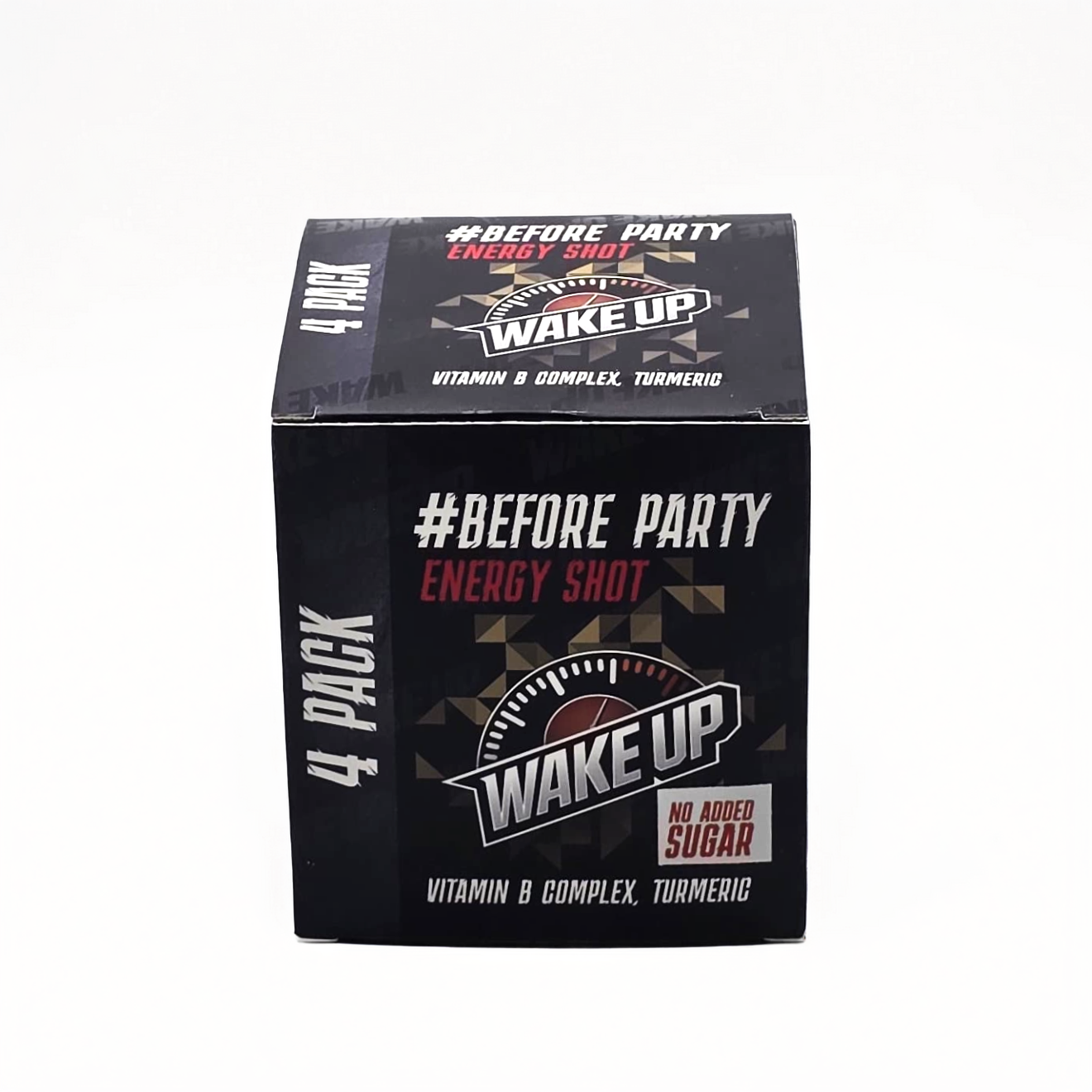 Pachet de 4 pahare Trezește-te - Înainte de petrecere