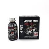 Pachet de 4 pahare Trezește-te - Înainte de petrecere